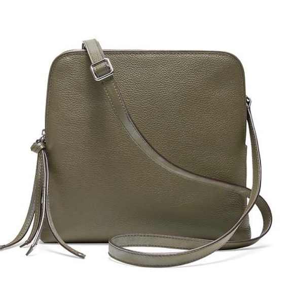 double pouch crossbody bag